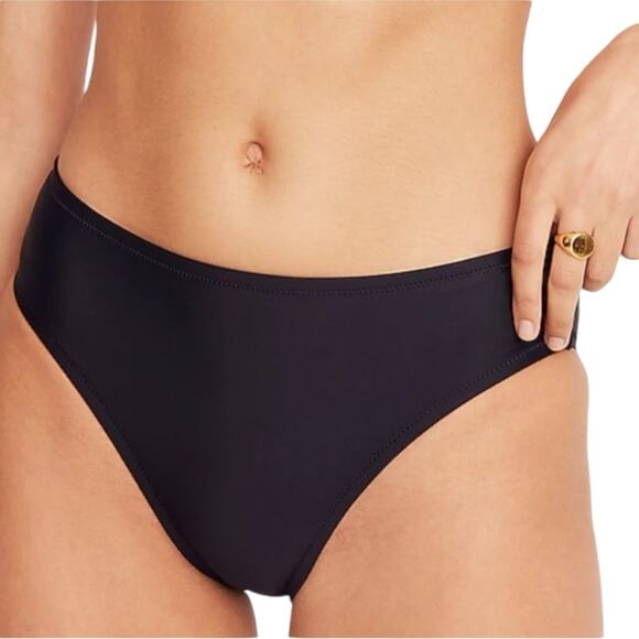J. Crew Full Coverage Bikini Brief Swim Bottoms Size XXL NWT Navy Blue - Picture 1 of 10